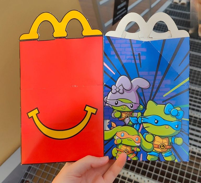 Figura My Melody x Leonardo | TMNT x Hello Kitty&Friends | McDonald's