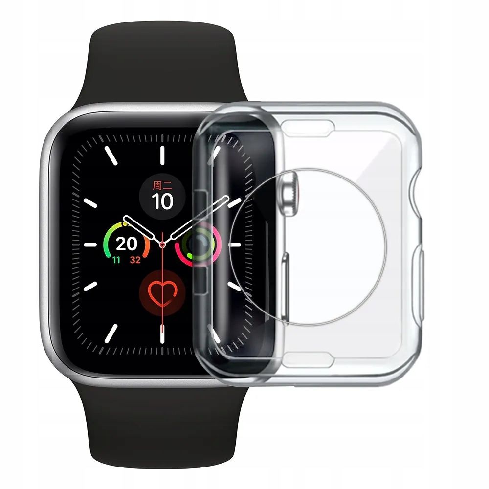 2W1 Etui Case Do Apple Watch 9 8 7 45 Mm Pełna Ochrona 360 Z Ekranem