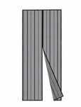 Moskitiera Sekey czarna magnetyczna drzwi balkon 100 cm x 225 cm