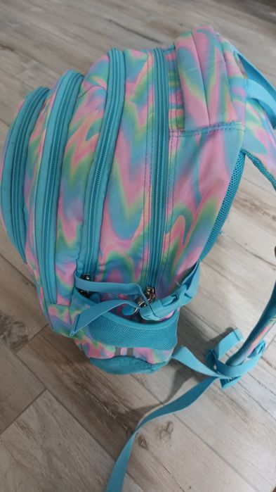 Plecak szkolny niebieski pojemny