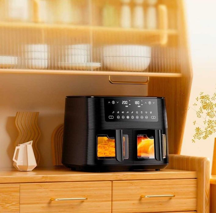 COOKWISE AF2-40D06 Frytkownica Beztłuszczowa XL 9L Dual AirFryer