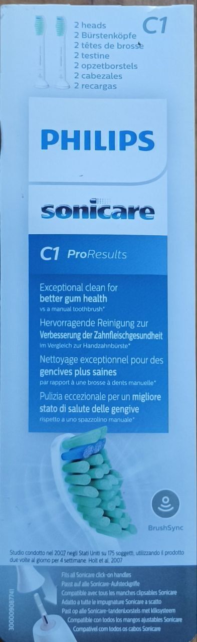 Продам нову насадку на зубну щітку Philips sonicare C1