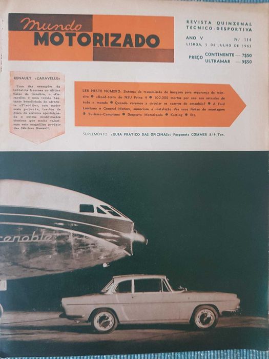 Revista Mundo Motorizado Nº114 (Ano:1962)
