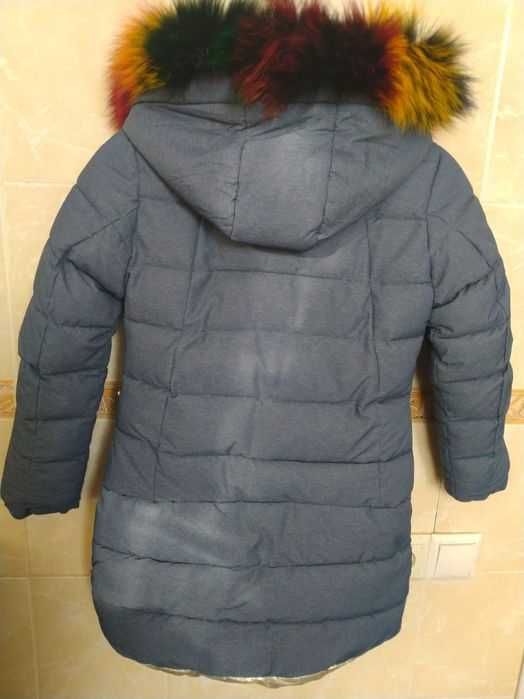 Куртка пальто зима 122-128 р