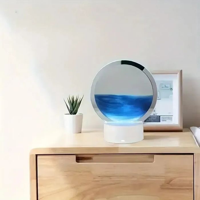 Настільна пісочна 3D картина – антистрес з підсвіткою «Піщаний пейзаж»