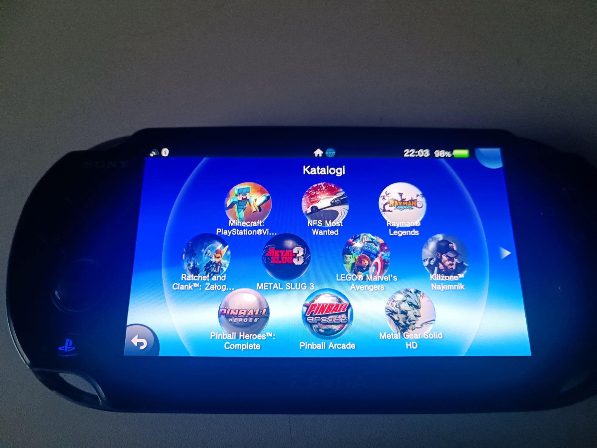 PlayStation Vita OLED - zmodowana