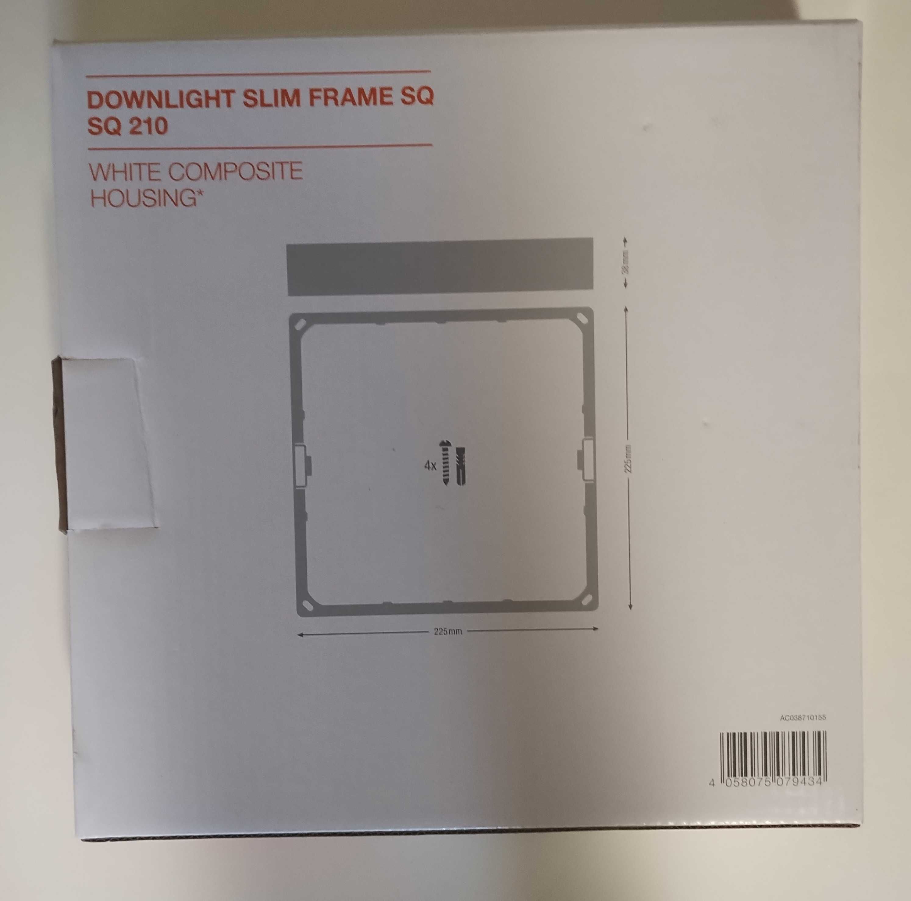 Ramka do oprawy Downlight SQ210 WT Slim