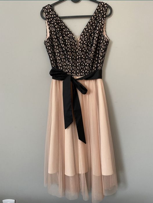 Sukienka MIDI tiul, 34/36 XS/S