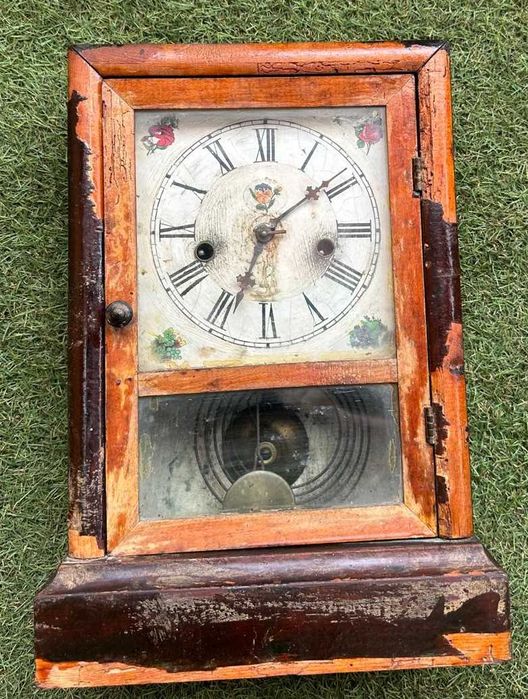 relogio antigo, para restauro completo, mesa ou parede