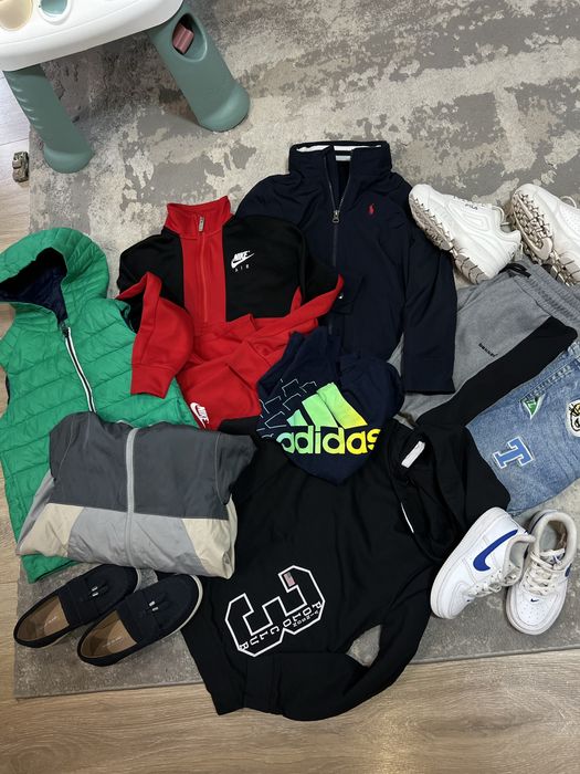Лот речей на хлопичика nike,hm,adidas,джогери,костюм
