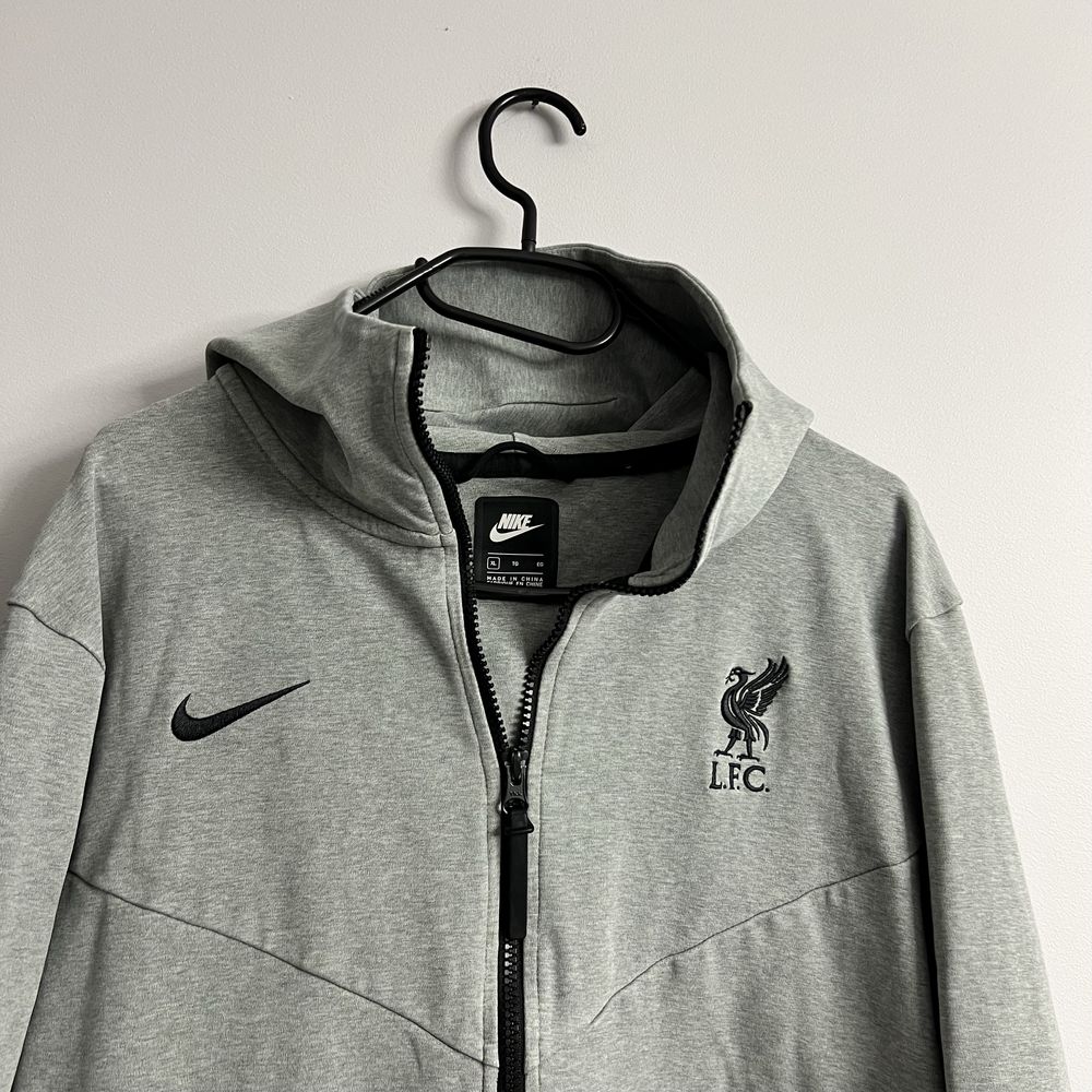 Lfc Liverpool Nike Tech fleece rozm XL szara kurtka bluza męska