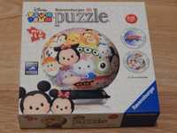 Puzzle 3 D kula Disney Tsum - Tsum + płyta z piosenkami