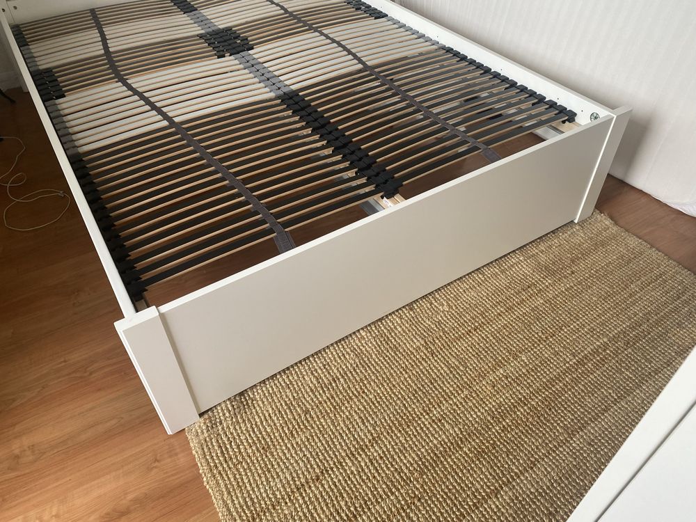 Łóżko IKEA 140 Songesand + Leirsund