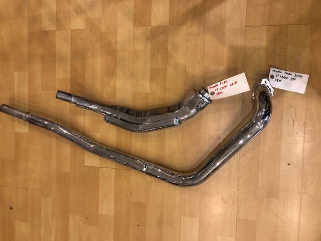 Honda Fury VT1300 CX Wydech rury kolektor
