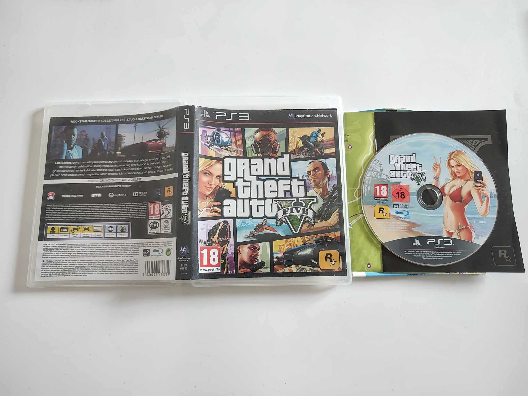 GRA PlayStation PS3 Grand Theft Auto V GTA 5 PL