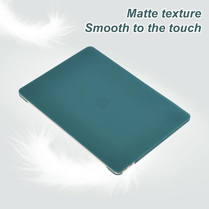 zestaw, etui 3 w 1 blueswan do  macbooka pro 13 zielone