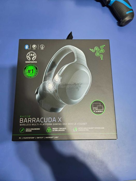 Słuchawki bezprzewodowe z mikrofonem Razer Barracuda X 2022
