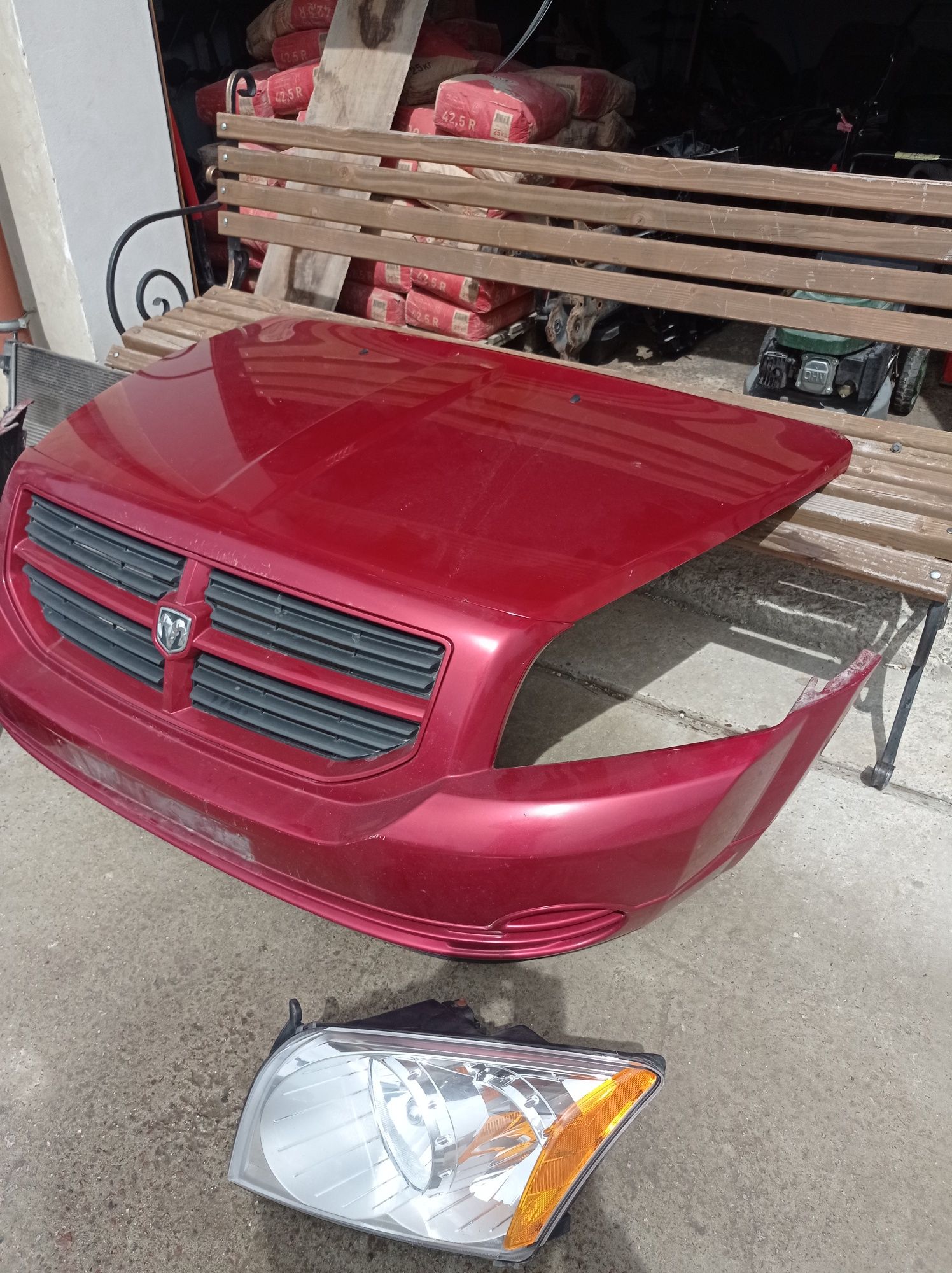 Dodge caliber бампер передній Додж калібер 6/11р
