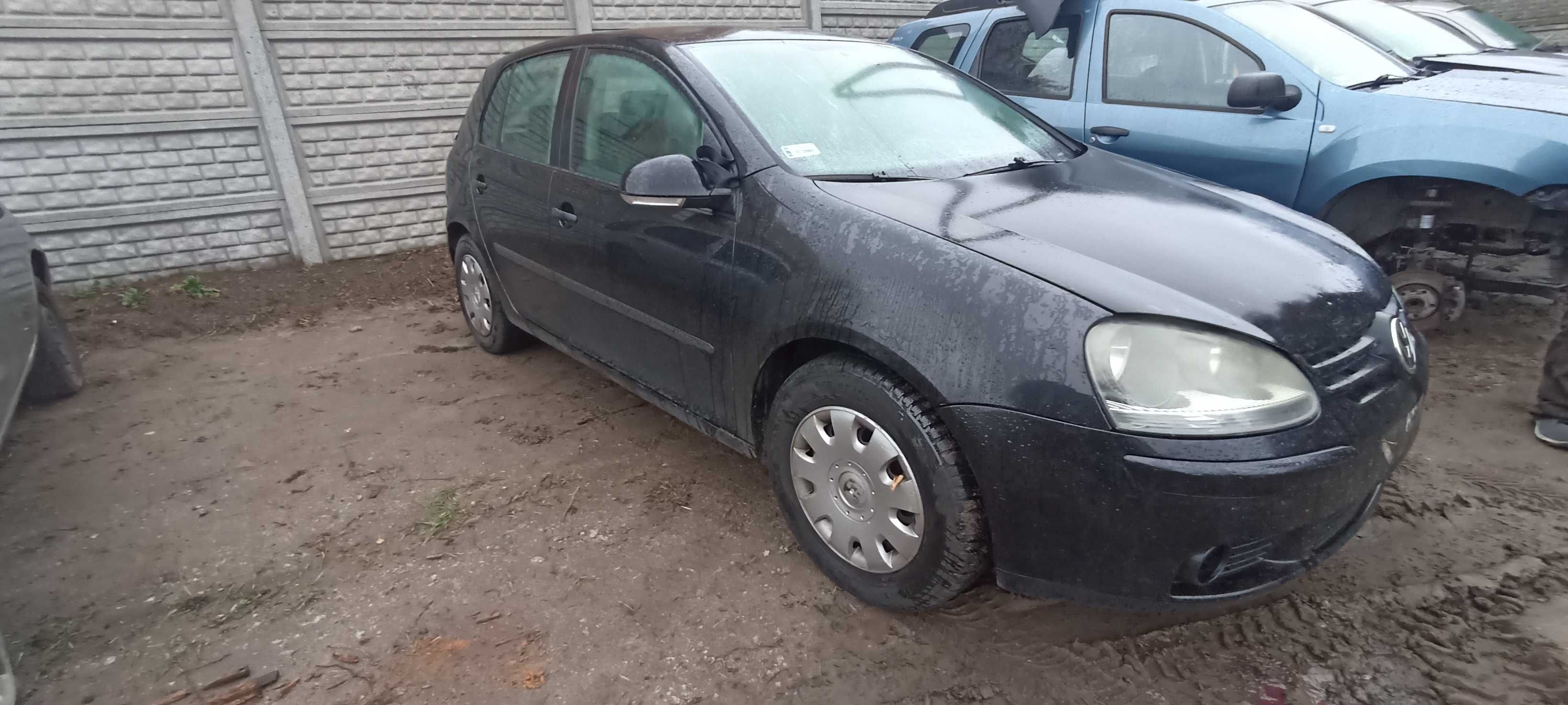 vw golf v 1.9 tdi bkc lak  LC9Z  samochód na części