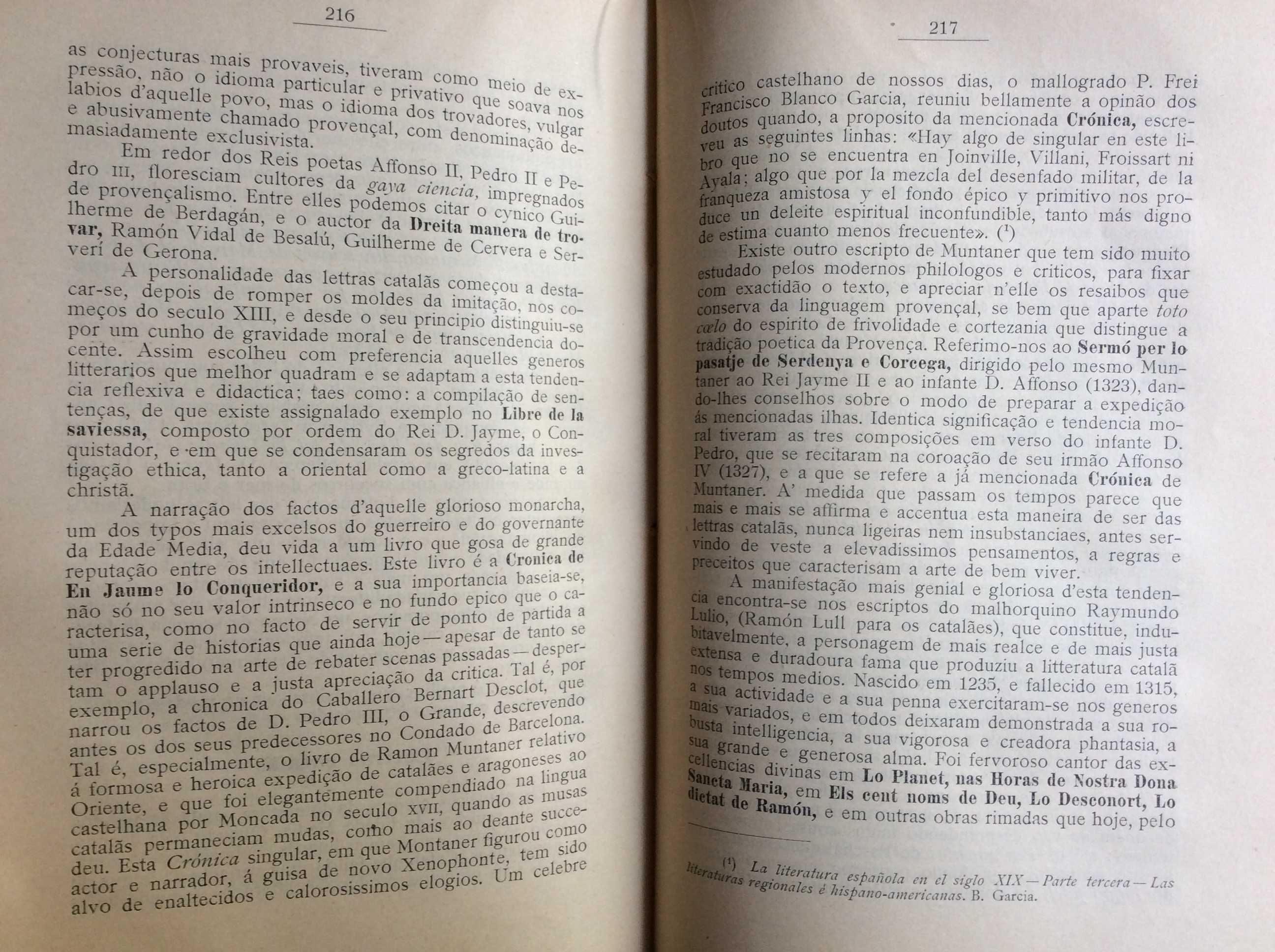 Litteraturas mortas. Ano 1911, 1.ª edição. Raro