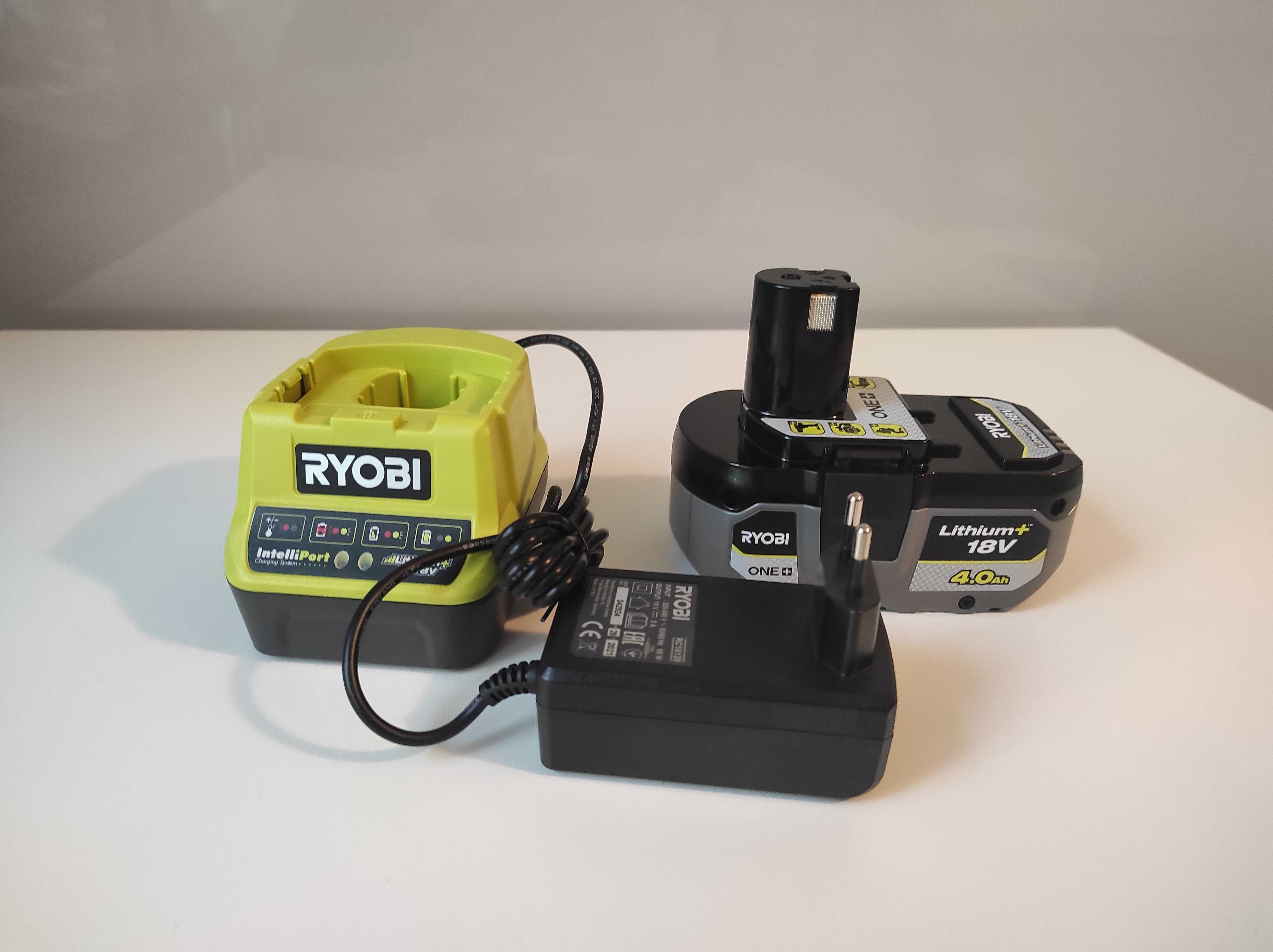 ryobi bateria 4.0 a.h. z ładowarką