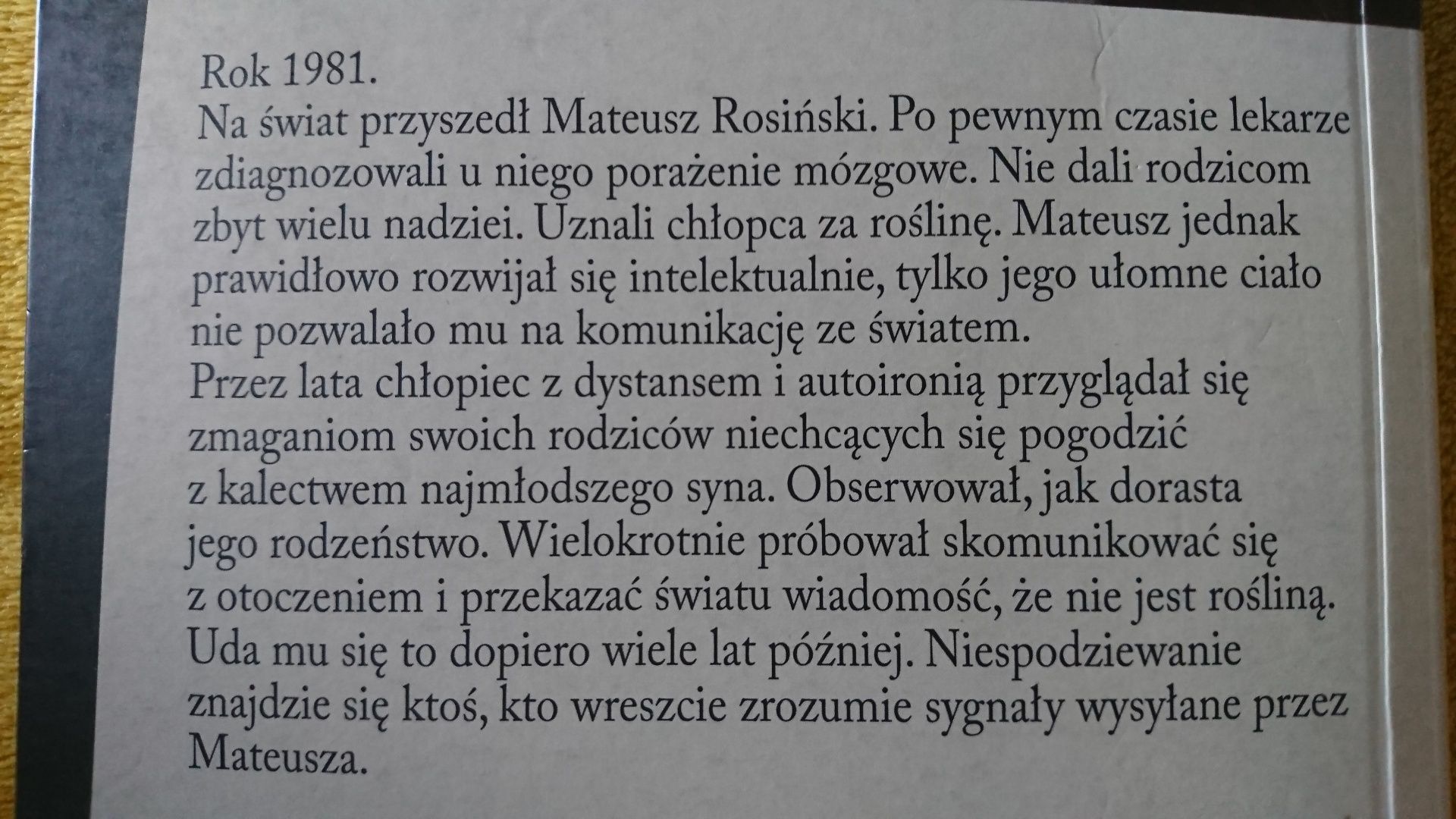Maciej Pieprzyca - Chce się żyć (książka).