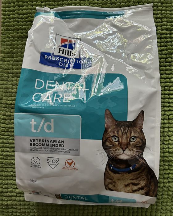 Karma dla kota Hill's Prescription Diet t/d Dental Care, kurczak 3 kg