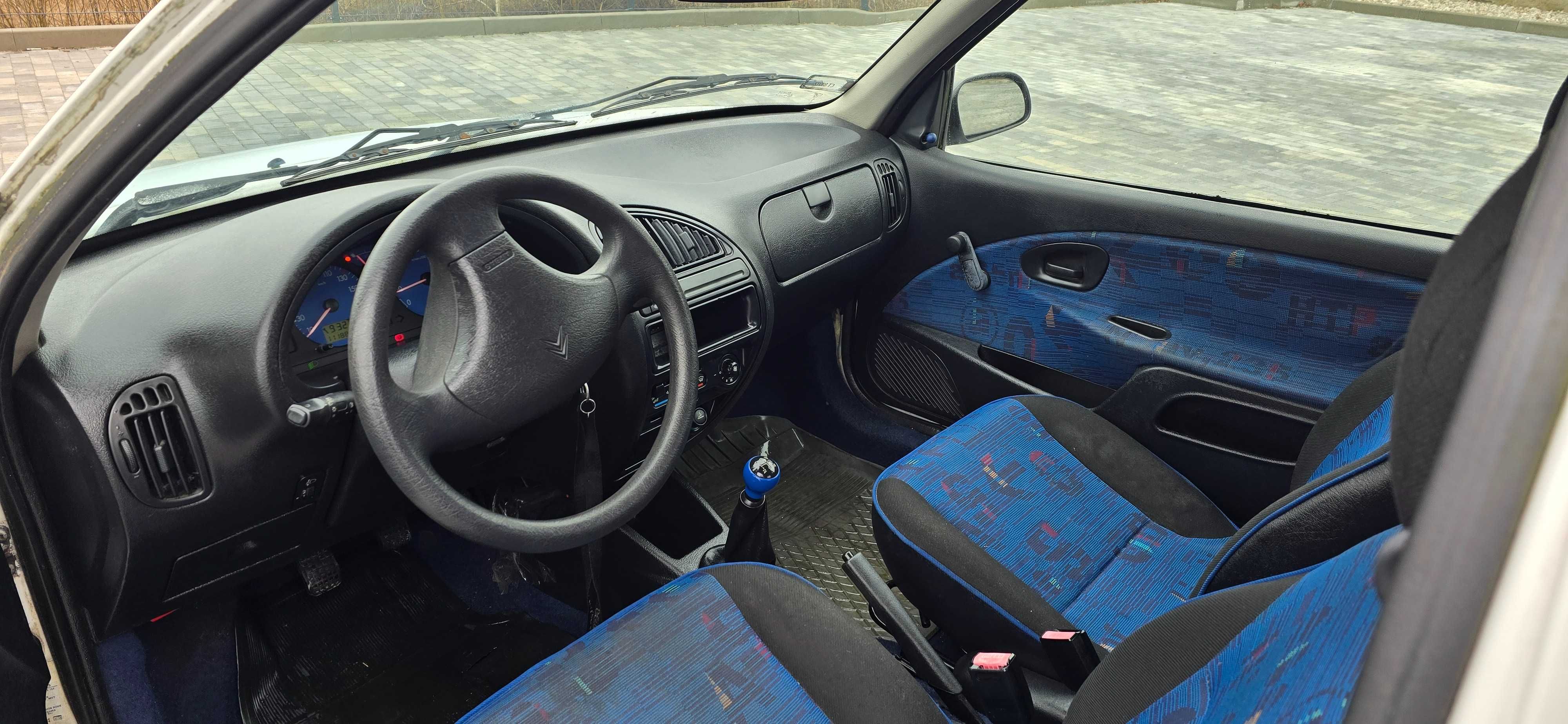 Citreon Saxo 1.1 benzyna 2002r wspomaganie ważne opłaty
