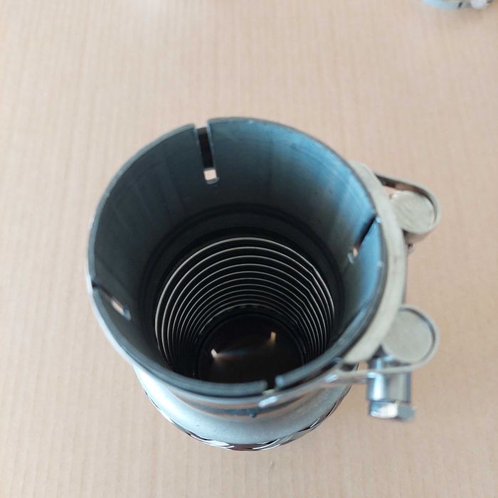Flexíveis Inox Escape Automóvel Universal + braçadeiras Várias Medidas