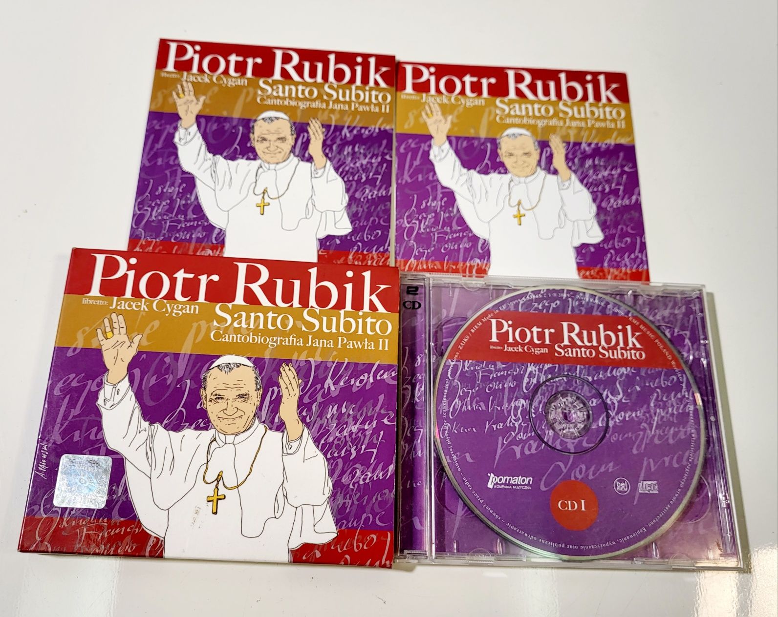 Piotr Rubik Jacek Cygan Santo Subito Cantobiografia Jana Pawła II