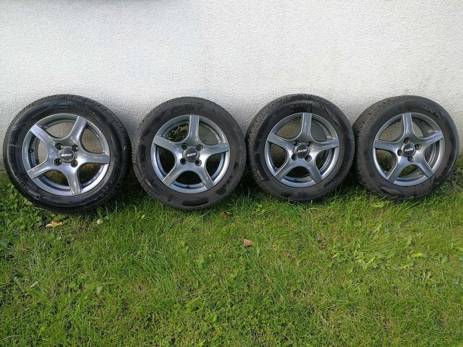Felgi aluminiowe Fiat Panda2 R14 4x98 5,5jx14 ET35 z oponami 175/65r14