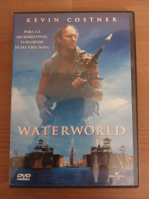 DVD " WaterWorld " (Como Novo) 1995