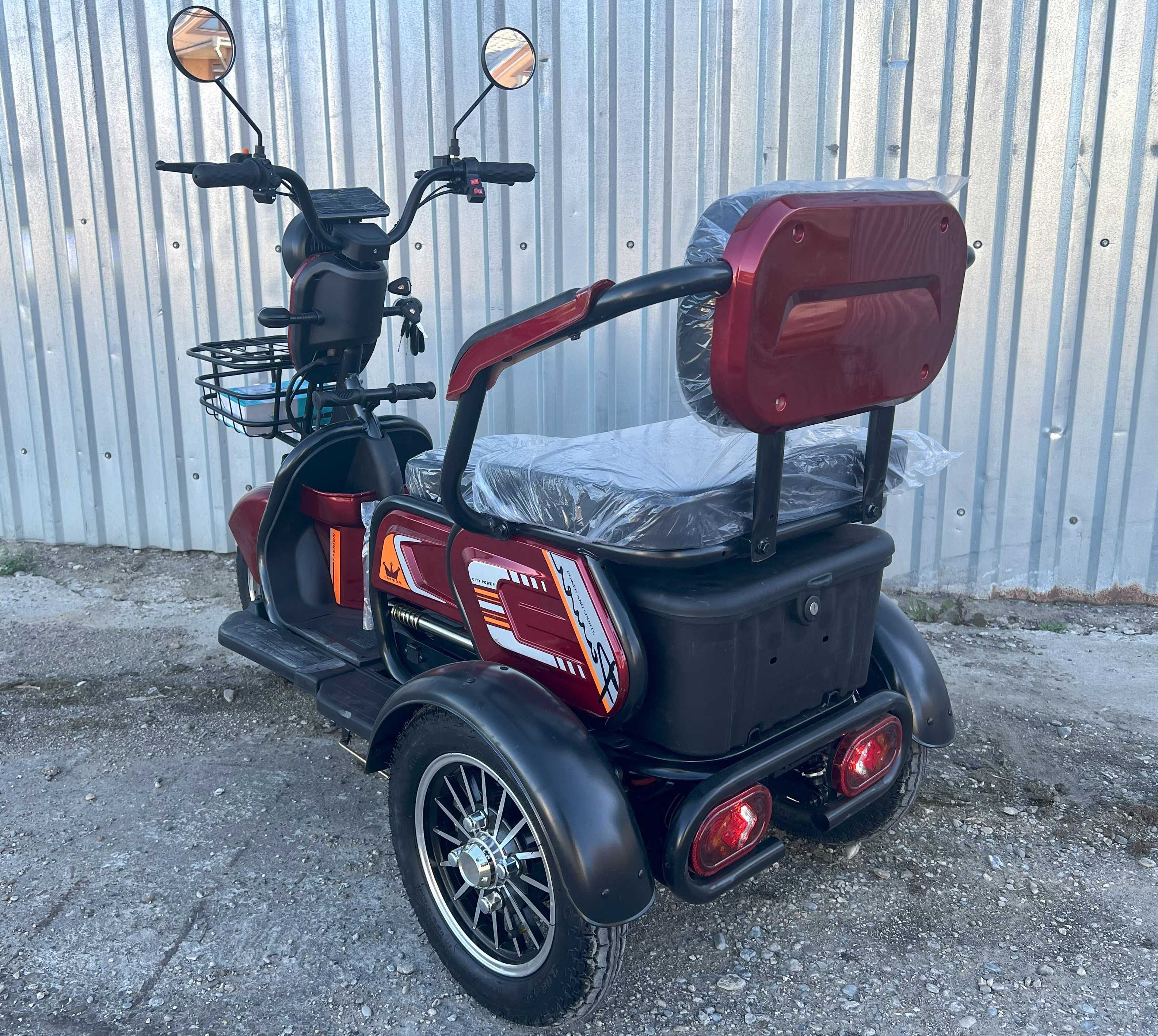 Електричний трицикл Forsage Moto Х3 1000W (60V25A)