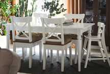 Stół z krzeslami 5szt Ikea INGATORP + INGOLF