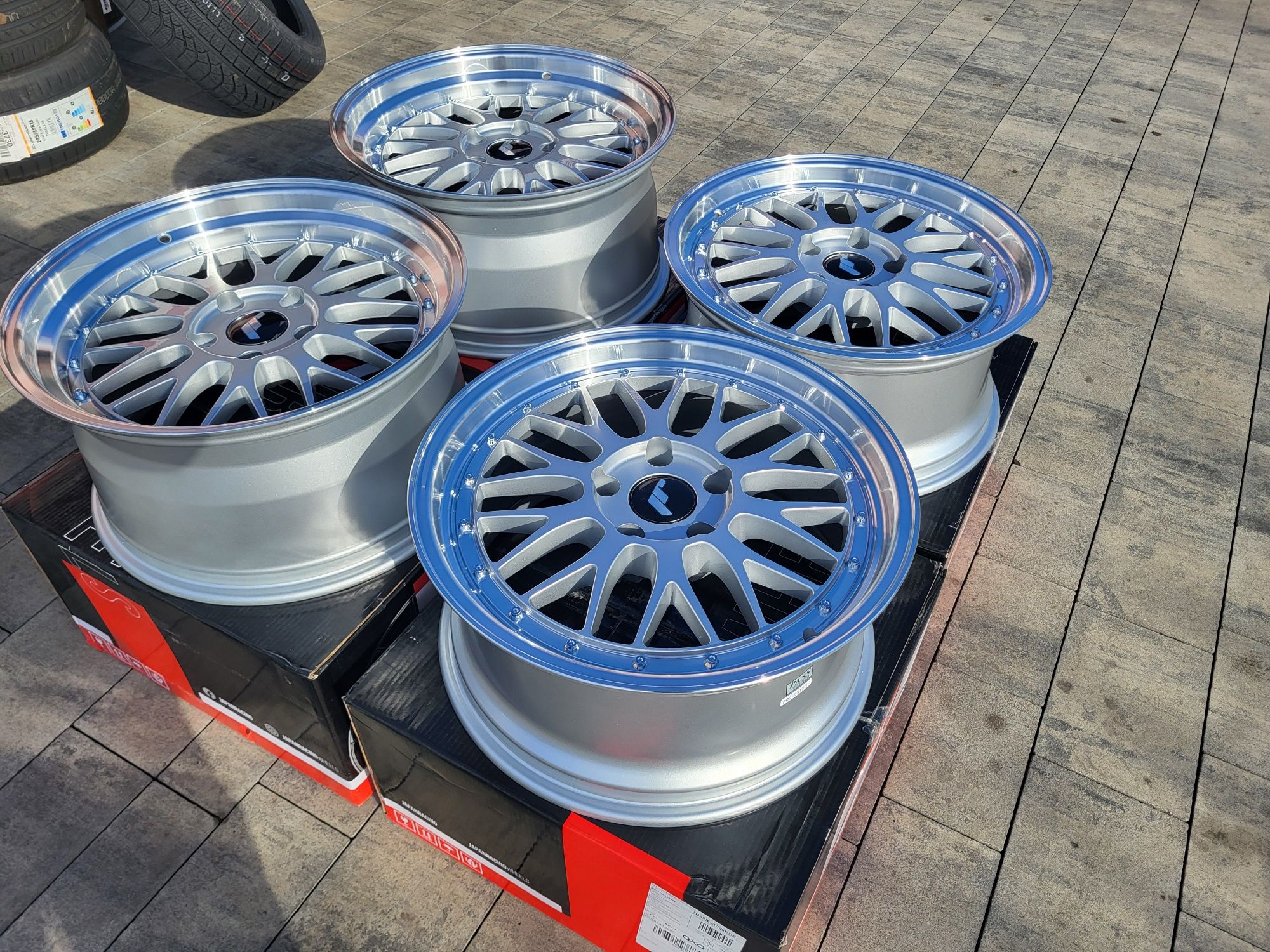 JR23 18" 5x120 8.5J i 9.5J BMW E36 E46 E90 E92 F30 F31 F32 F33 F36 FV!