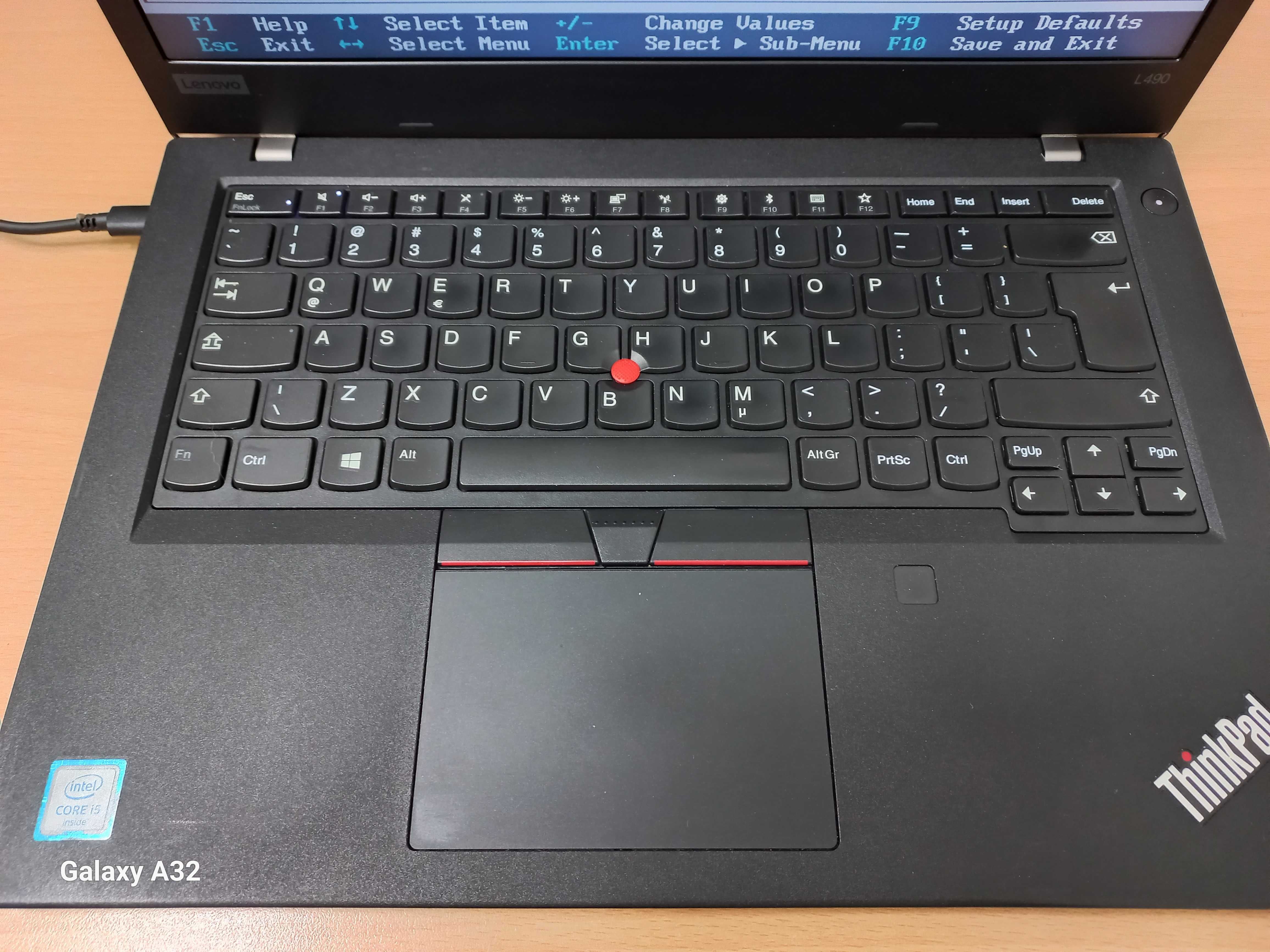 Laptop Lenovo ThinkPad L490 I5-8265u 14,1" i5 8 GB SSD Torba LUX