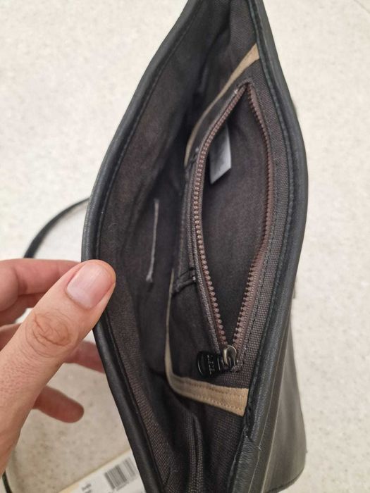 Оригінальний клатч DIESEL • Шкіра + текстиль • Новий з біркою