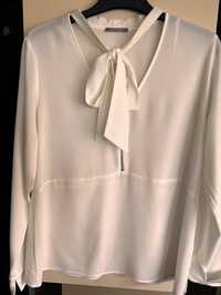 Bluzka biała Orsay z wiązaniem