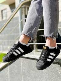 Кросівки ADIDAS SUPERSTAR Black 36-45р