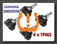 Czujniki Ciśnienia Continental 433MHz do JAGUAR + GRATIS ***2076B