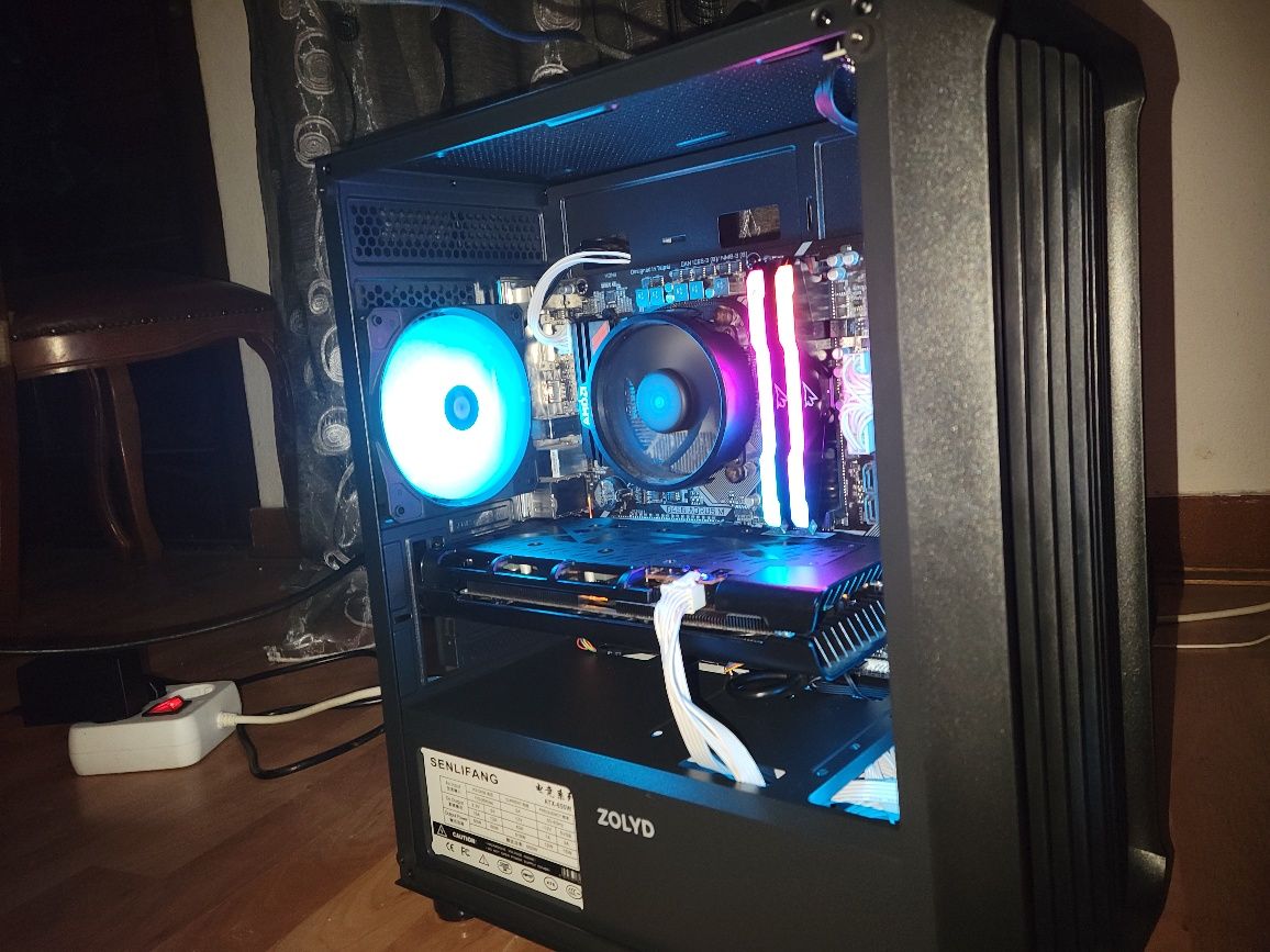 Pc Gaming | Ryzen 5 2600x | 16GB RAM | RX 6600