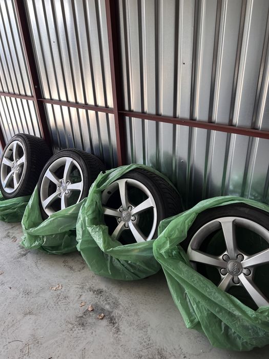 Oryginalne alufelgi Audi 17” felgi opony zimowe 225/45 R17 TT A6 A3 A4