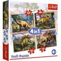 Puzzle dinozaury, park jurajski