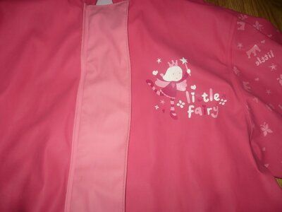 Куртка ветровка дождевик прорезиненная 110-116р. Lupilu розовая