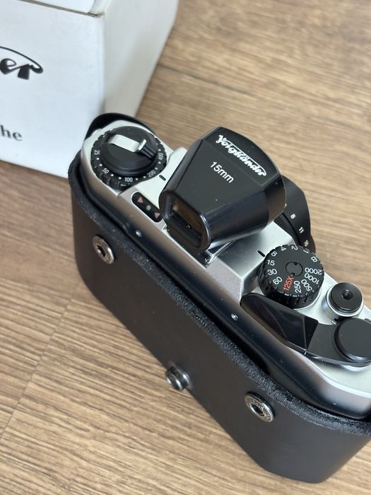 voightlander bessa L + heliar ultra wide 15mm 4.5 (Leica L39 mount)