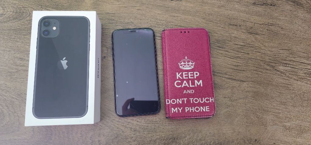 iPhone 11 64gb 2x etui i oryginalny kabel