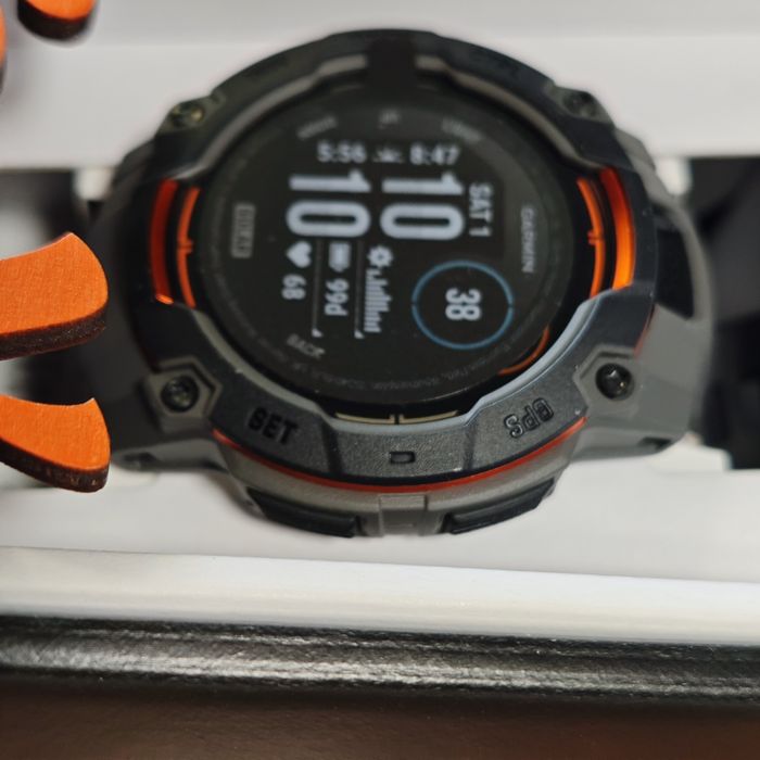 Garmin Instinct 3 (50 мм) Solar колір чорний/вугільний 010-02935-00