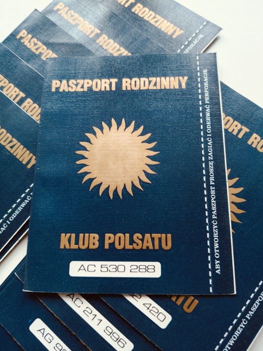 Paszport polsatu oryginalny prezent