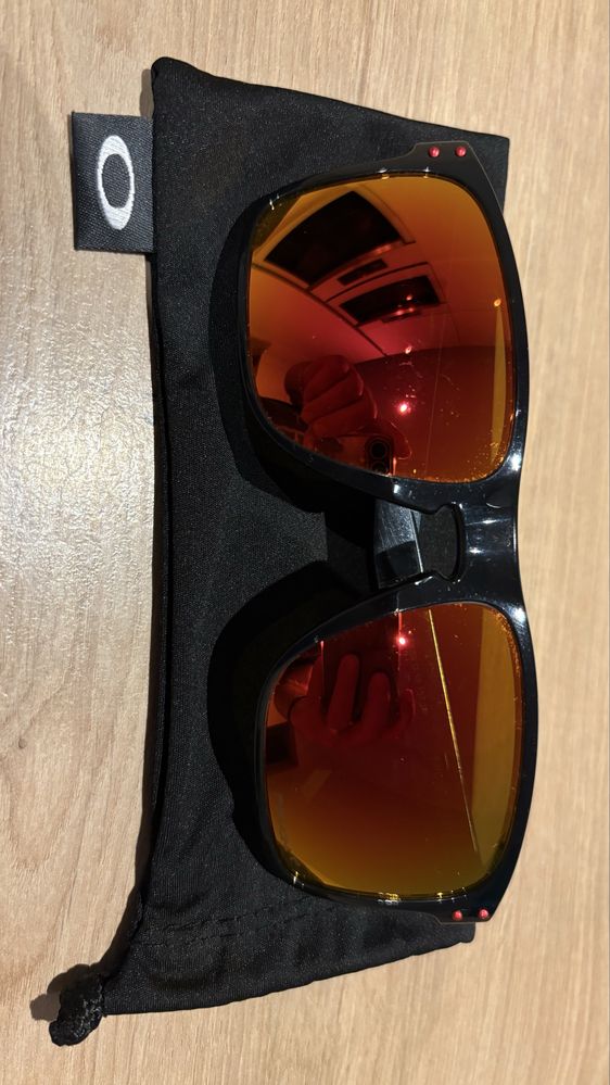 Okulary Oakley Holbrook XL black ink/prizm ruby polarized OO9417