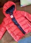 Czerwona kurtka Sinsay roz. 110